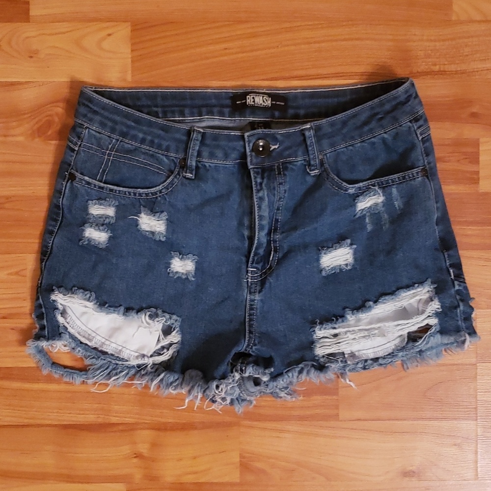 Rewash Brand Size 11 Distressed Shorts
